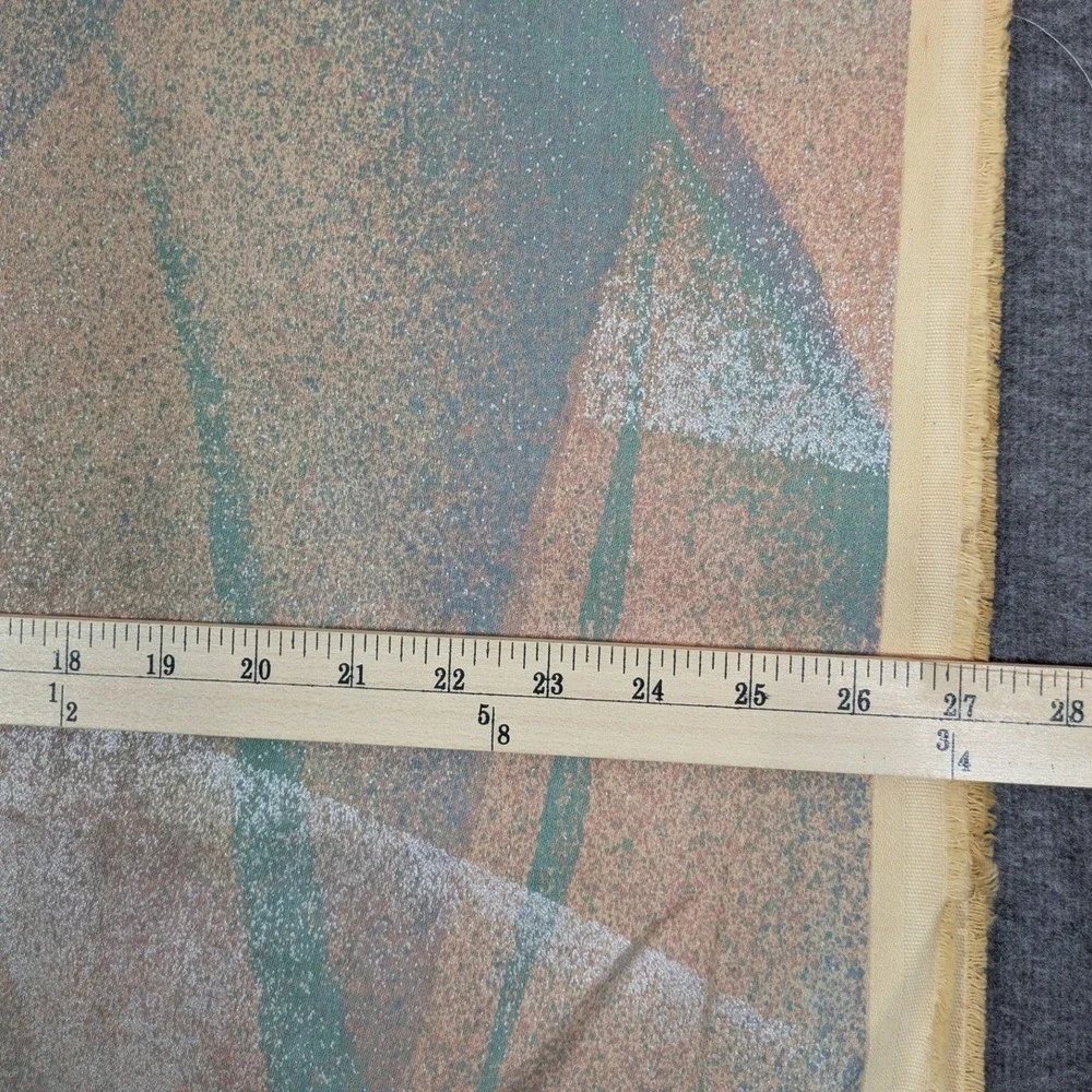Vintage Interior Fabric Design Inc 80s Abstract Geometric 54